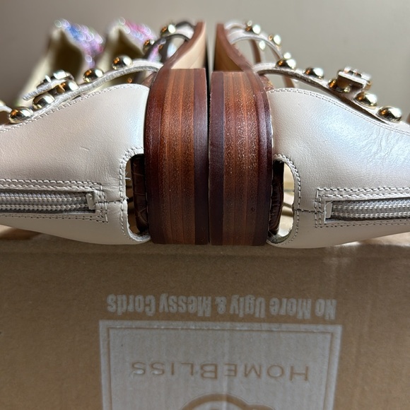 Sam Edelman • Women’s Estella Studded Gladiator Sandal • Size 8.5 • Sandshell • - Picture 8 of 17